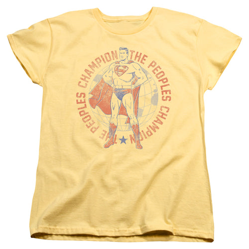 Superman Peoples Champion Womens T-Shirt