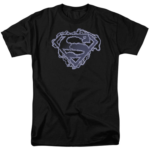Superman Electric Supes Shield T-Shirt