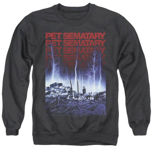 Pet Sematary Repeating Logo Crewneck Sweatshirt