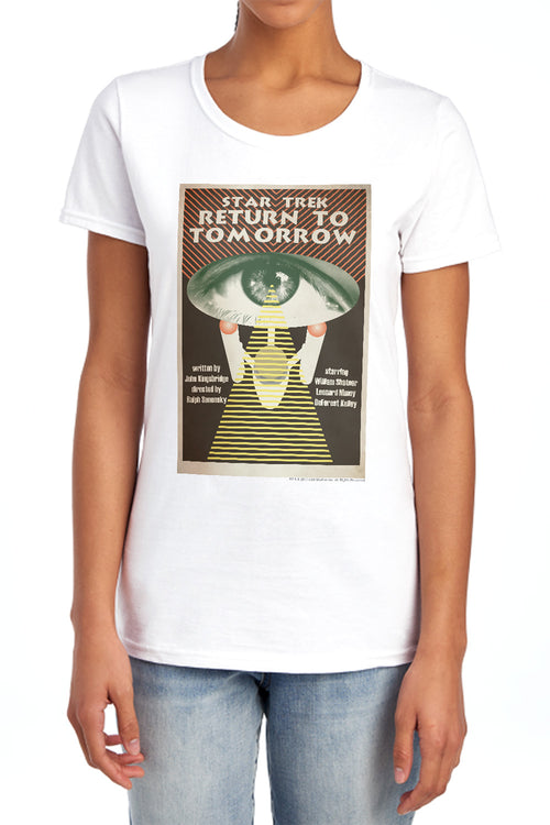 Star Trek Juan Ortiz Return to Tomorrow Womens T-Shirt