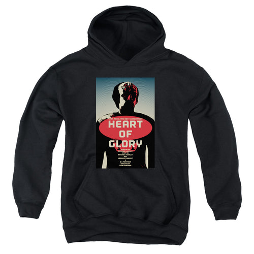 Star Trek Heart of Glory Black Youth Hoodie