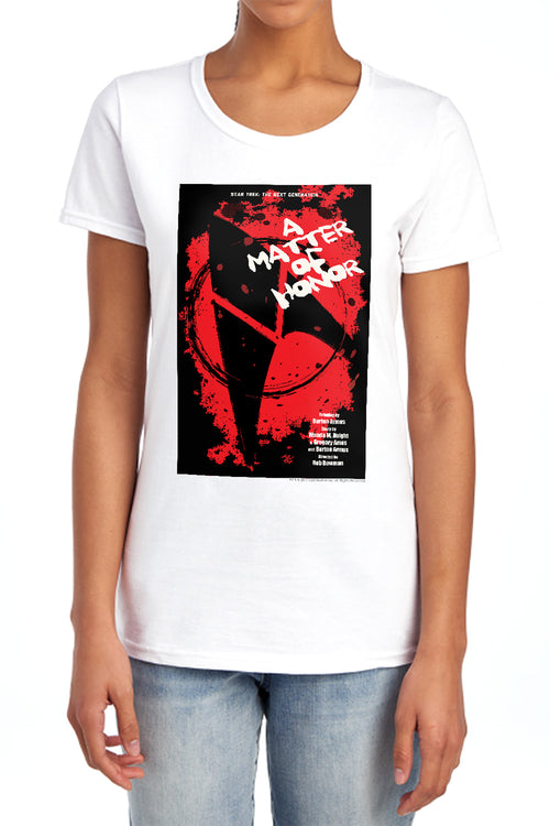Star Trek A Matter of Honor Womens T-Shirt