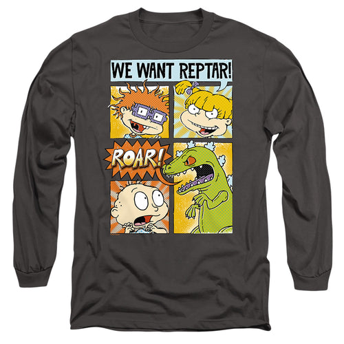 Rugrats We Want Reptar! Comic Long Sleeve T-Shirt