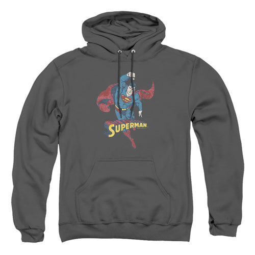 Desaturated Superman Pullover Hoodie