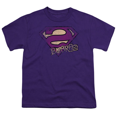 Superman Bizarro Logo Distressed Youth/Toddler T-Shirt
