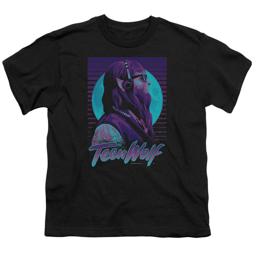 Teen Wolf Headphone Wolf Teal Youth/Toddler T-Shirt