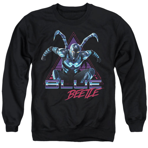 Blue Beetle Leaping Triangle Crewneck Sweatshirt