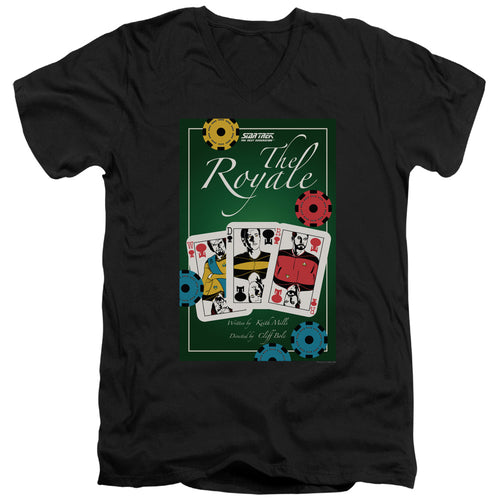 Star Trek The Royale Black V-Neck T-Shirt