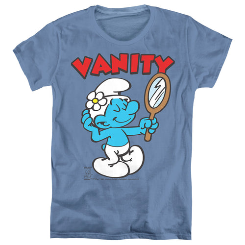The Smurfs Vanity Womens T-Shirt