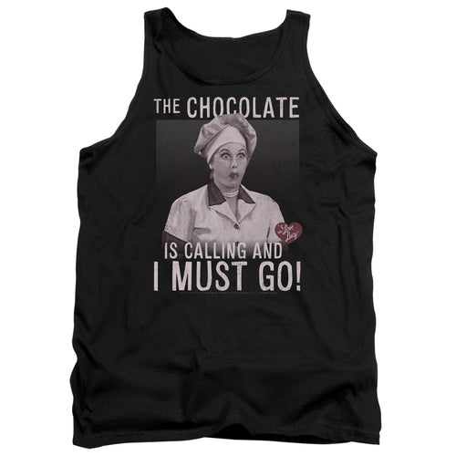I Love Lucy Chocolate Calling Tank Top