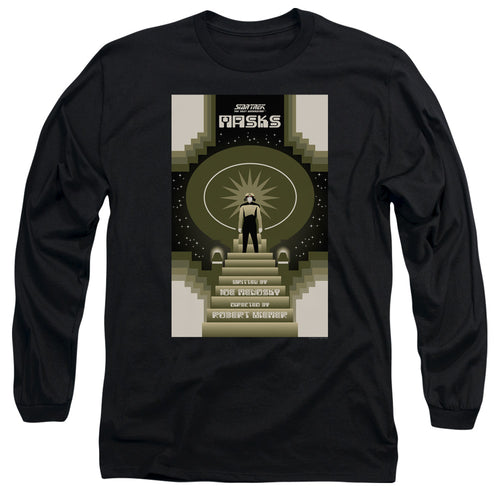 Star Trek Masks Black Long Sleeve T-Shirt