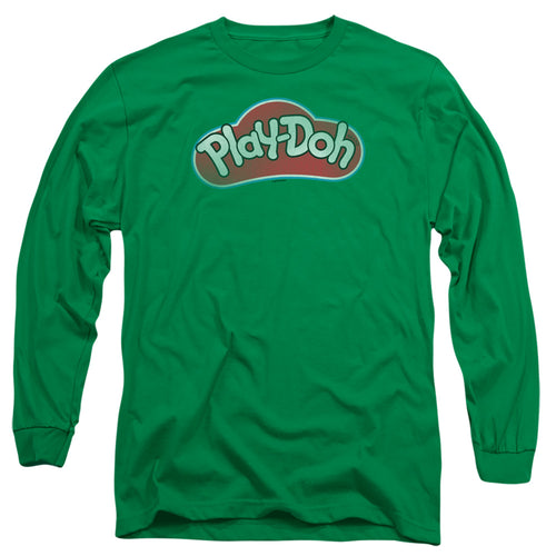 Play-Doh Lid Kelly Green Long Sleeve T-Shirt