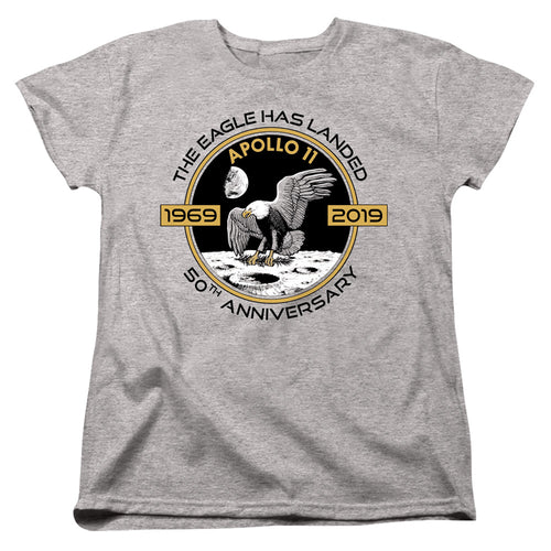 NASA Apollo Circle 50th Womens T-Shirt