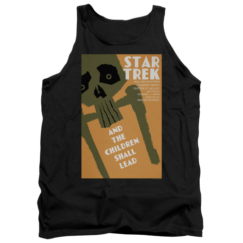 Star Trek Juan Ortiz And the Children Shall Lead Black Tank Top