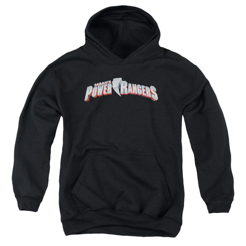Mighty Morphin Power Rangers New Logo Youth Hoodie