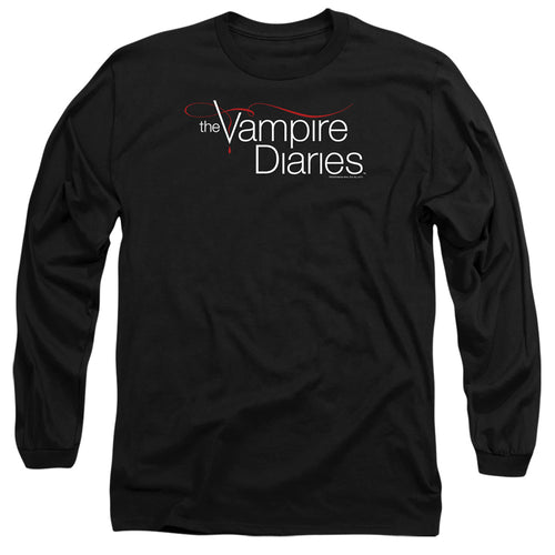 The Vampire Diaries Logo Long Sleeve T-Shirt