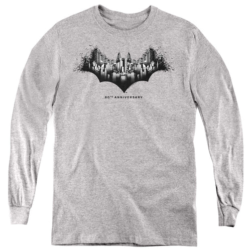 Batman Gotham Shield Youth Long Sleeve T-Shirt
