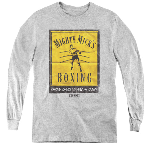 Creed Micks Poster Youth Long Sleeve T-Shirt