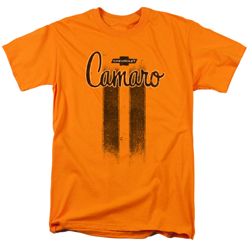 Chevy Camaro Stripes Orange T-Shirt