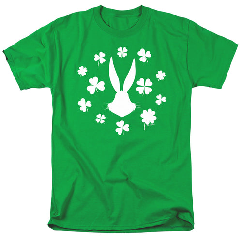 Looney Tunes Bugs Bunny St. Patrick'S Clover Silhouette T-Shirt