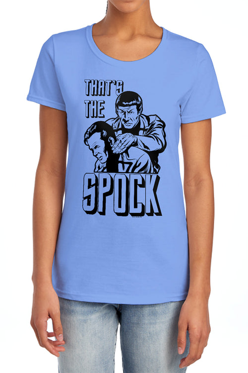 Star Trek Thats the Spock Womens T-Shirt