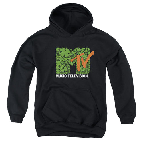 MTV ST. Patrick's Day Shamrock Logo Youth Hoodie