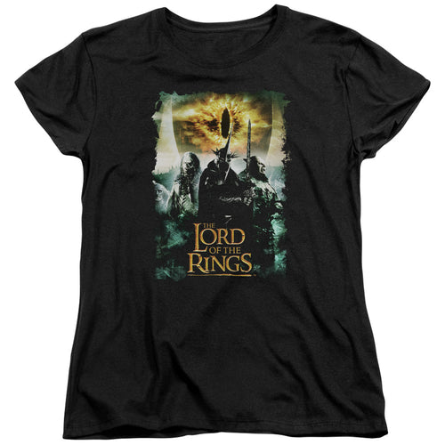 Lord of the Rings Villain Group Womens T-Shirt