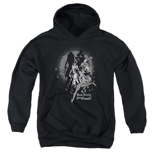 DC Comics Bad Girls Are Good Youth Hoodie
