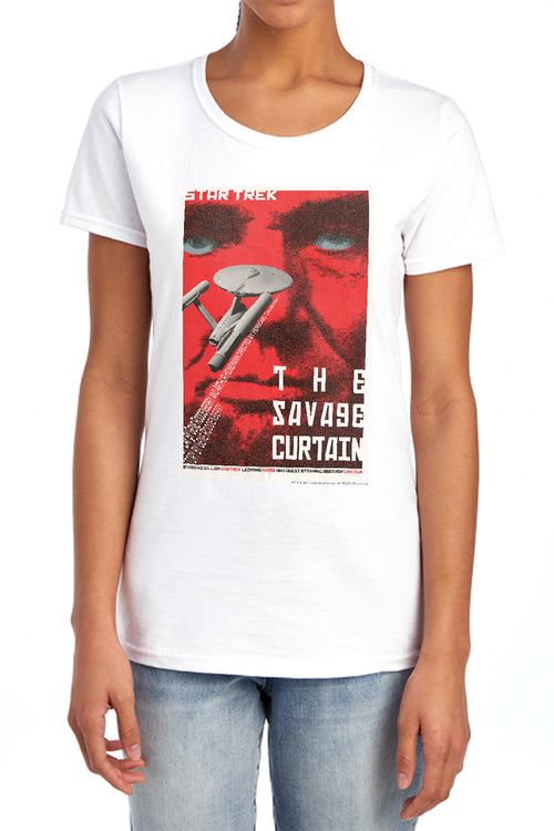 Star Trek Juan Ortiz The Savage Curtain Womens T-Shirt