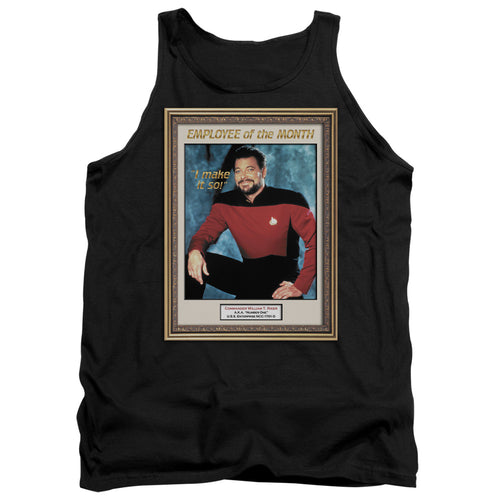 Star Trek Riker Employee of the Month Tank Top