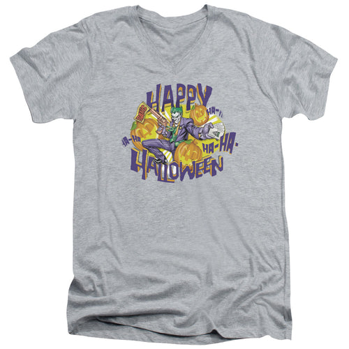 Batman Ha Ha Halloween V-Neck T-Shirt