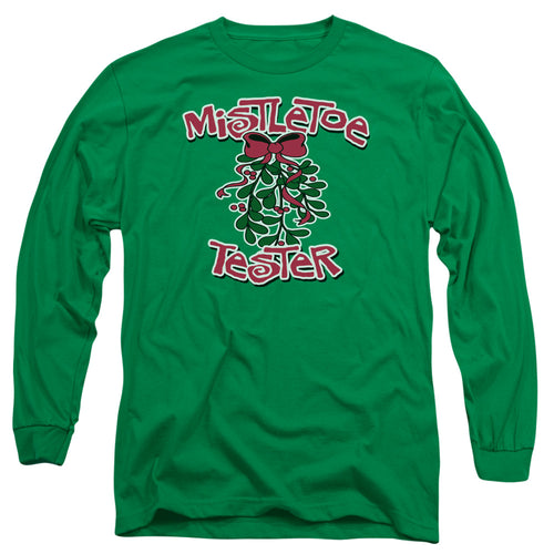 Christmas Mistletoe Tester Long Sleeve T-Shirt