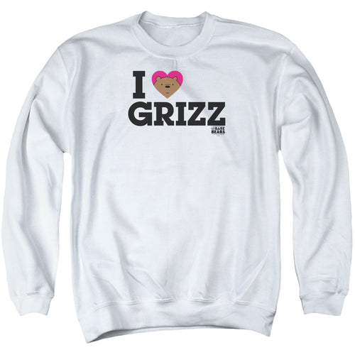 We Bare Bears I Heart Grizz Crewneck Sweatshirt