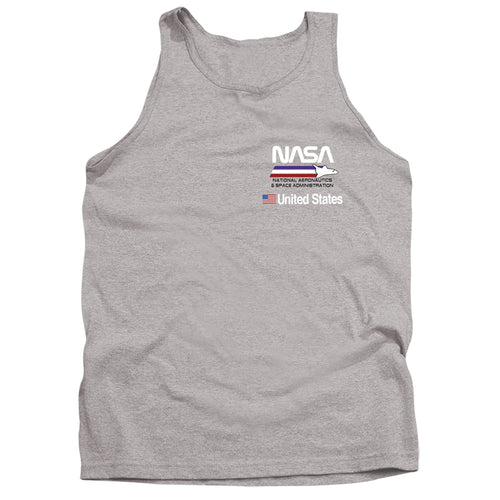NASA Aeronautics United States Athletic Heather Tank Top