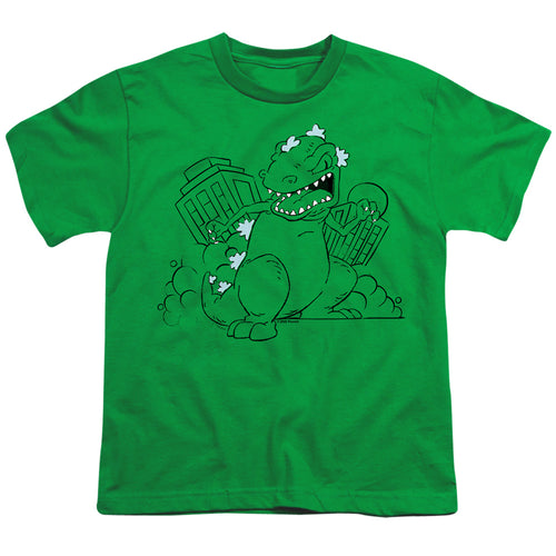 Rugrats Reptar Destroys City Youth/Toddler T-Shirt