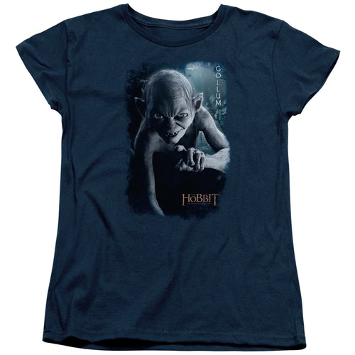 The Hobbit Gollum Poster Womens T-Shirt
