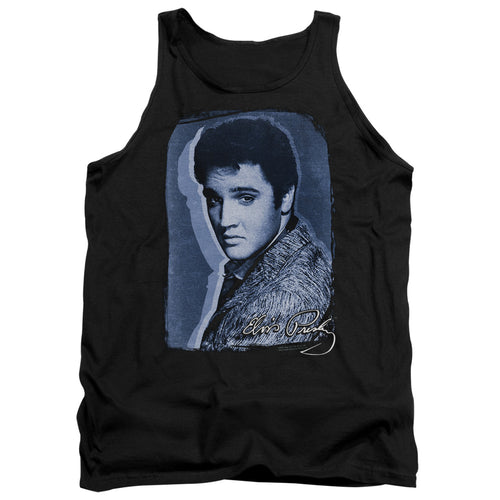 Elvis Presley Overlay Tank Top