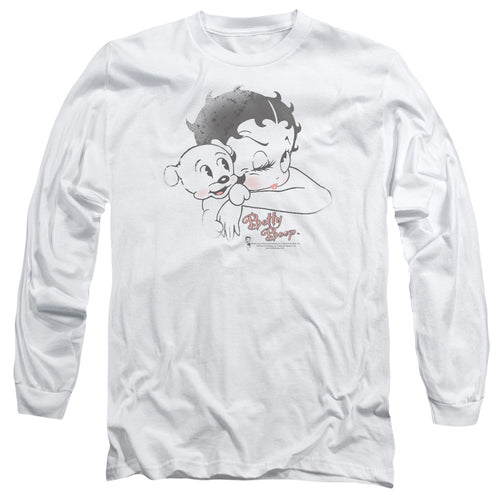 Betty Boop Vintage Wink Long Sleeve T-Shirt