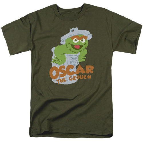 Sesame Street Flat Oscar T-Shirt