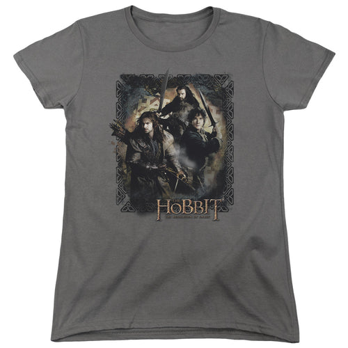 The Hobbit Weapons Drawn Womens T-Shirt