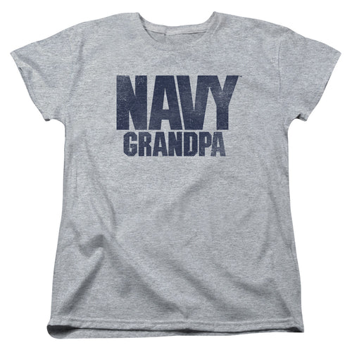U.S. Navy Grandpa Womens T-Shirt