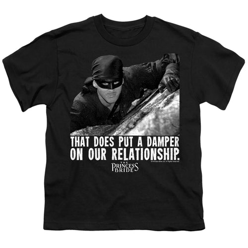 The Princess Bride Damper Black Youth/Toddler T-Shirt