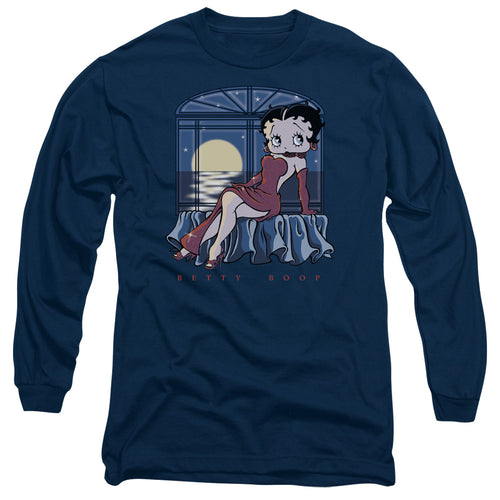 Betty Boop Moonlight Long Sleeve T-Shirt