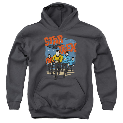 Star Trek Crew Run Forward Youth Hoodie