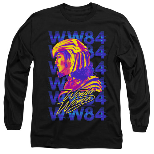 Wonder Woman 1984 WW84 Repeat Long Sleeve T-Shirt