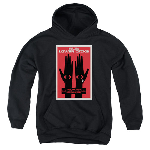 Star Trek Lower Decks Black Youth Hoodie