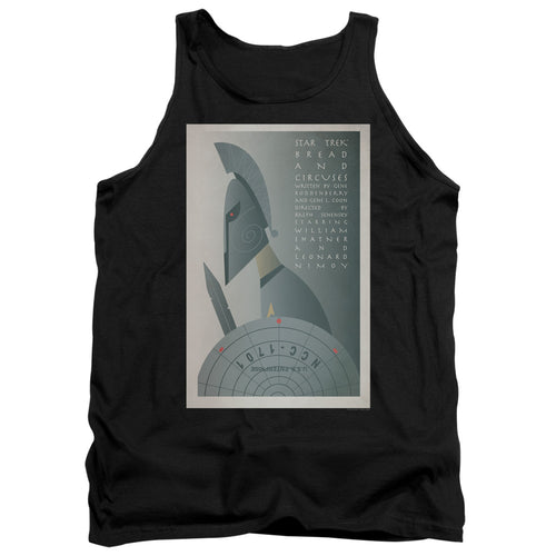 Star Trek Juan Ortiz Bread and Circuses Black Tank Top