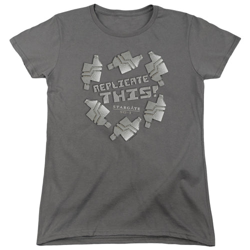 Stargate SG-1 Replicate This Womens T-Shirt