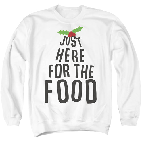 Christmas Just Here for the Food Crewneck Sweatshirt