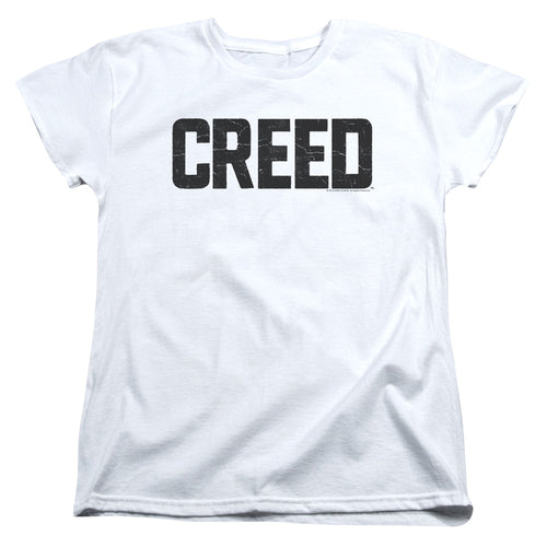 Creed Cracked Logo Womens T-Shirt